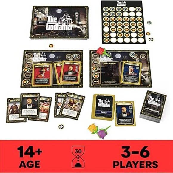 The Godfather, Last Family Standing Board Game BRAND NEW SEALED BOX. - Picture 5 of 12